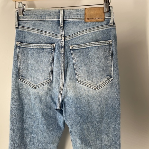 ARITZIA Denim Forum jeans the Lola high rise skinny crop jeans sz 27 - Picture 10 of 10